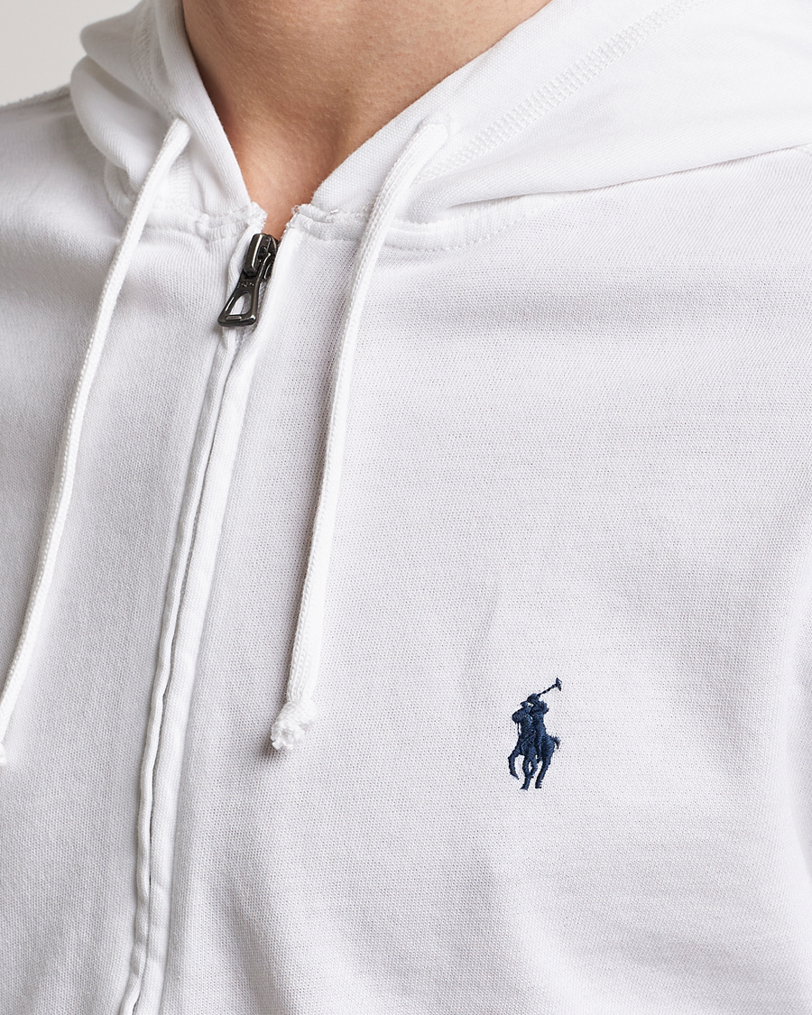 Homme | Pulls Et Tricots | Polo Ralph Lauren | Spa Terry Full Zip Hoodie White