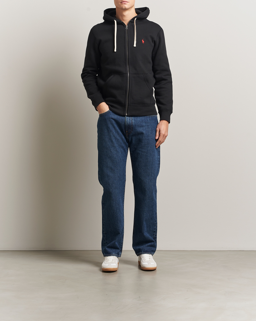 Heren | Truien | Polo Ralph Lauren | Athletic Fleece Full-Zip Hoodie Polo Black