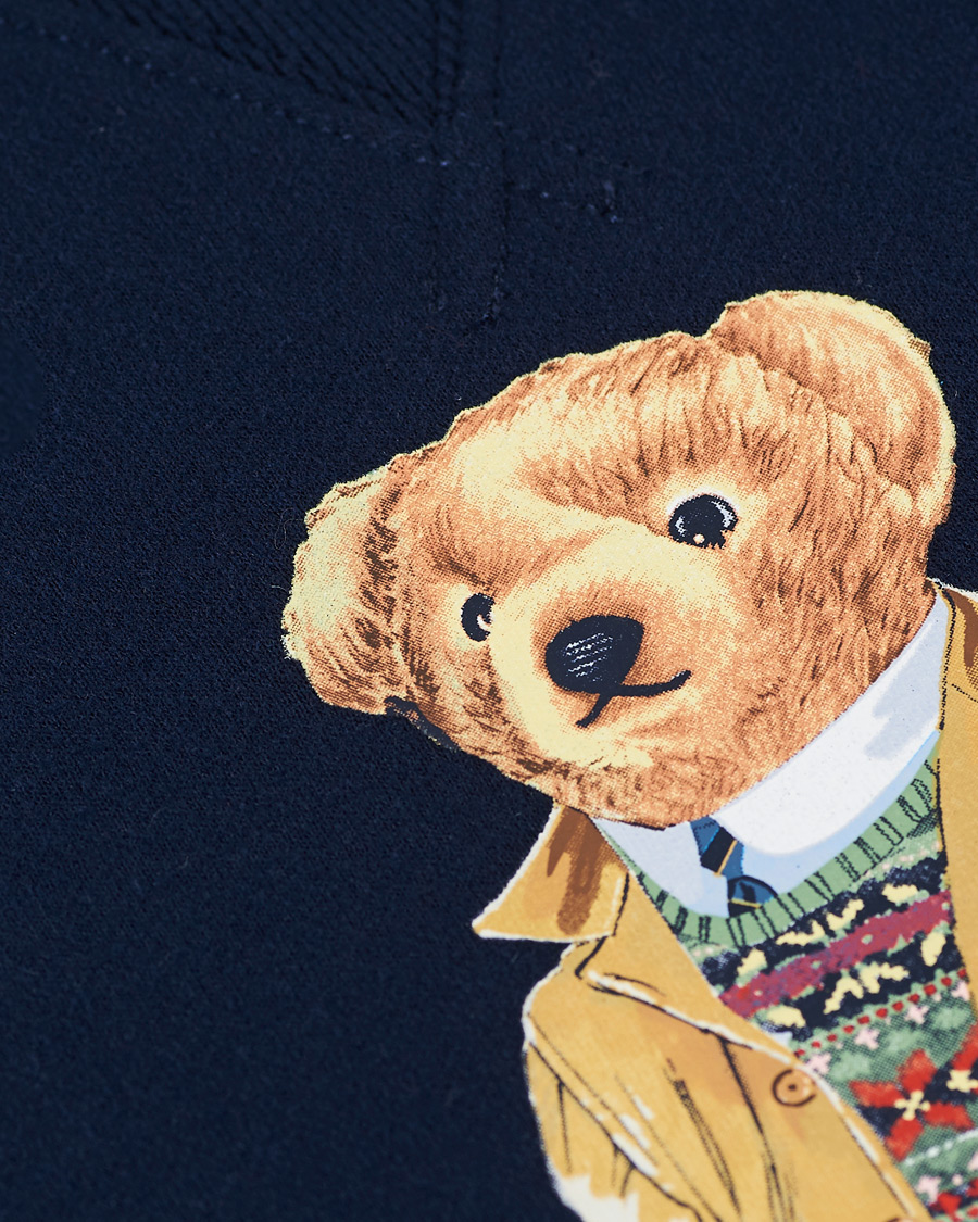 Homme | Pulls Et Tricots | Polo Ralph Lauren | Printed Ivy Bear Fleece Sweatshirt Cruise Navy