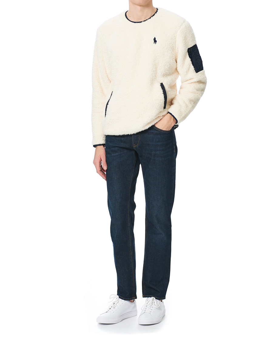 Homme | Pulls Et Tricots | Polo Ralph Lauren | Curly Sherpa Sweater Winter Cream