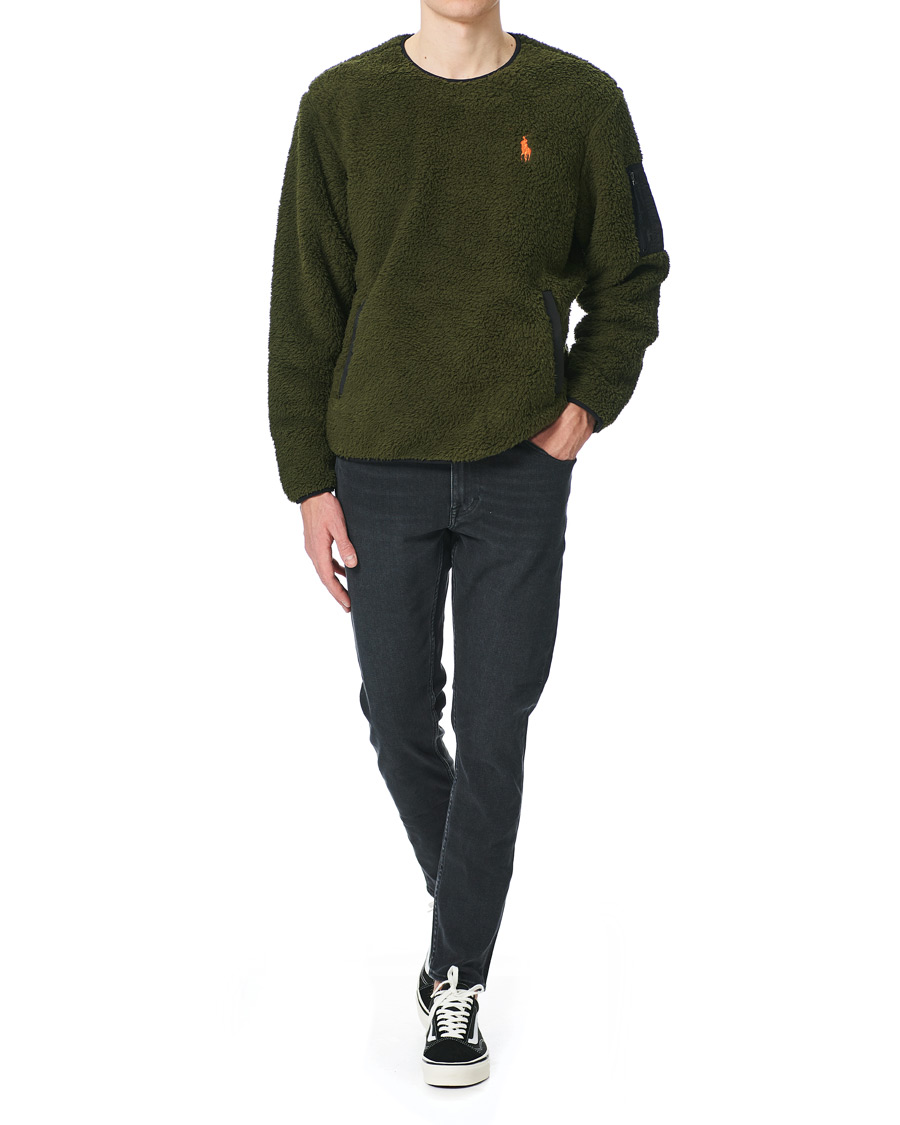 Homme | Pulls Et Tricots | Polo Ralph Lauren | Curly Sherpa Sweater Company Olive