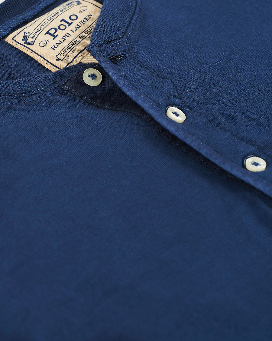 Homme | Pulls Et Tricots | Polo Ralph Lauren | Slub Jersey Henley Cruise Navy