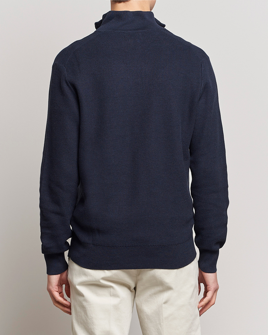 Homme | Pulls Et Tricots | Polo Ralph Lauren | Textured Half-Zip Navy Heather