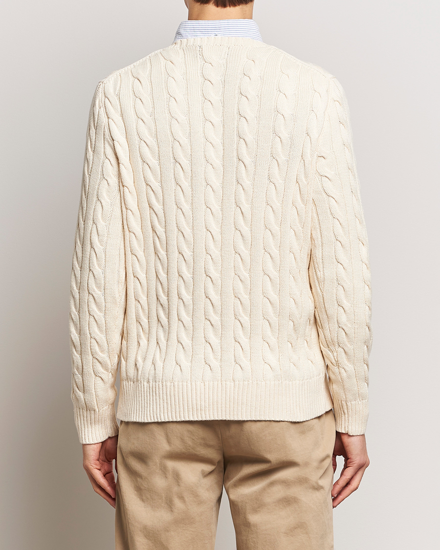 Homme | Pulls Et Tricots | Polo Ralph Lauren | Cotton Cable Pullover Andover Cream