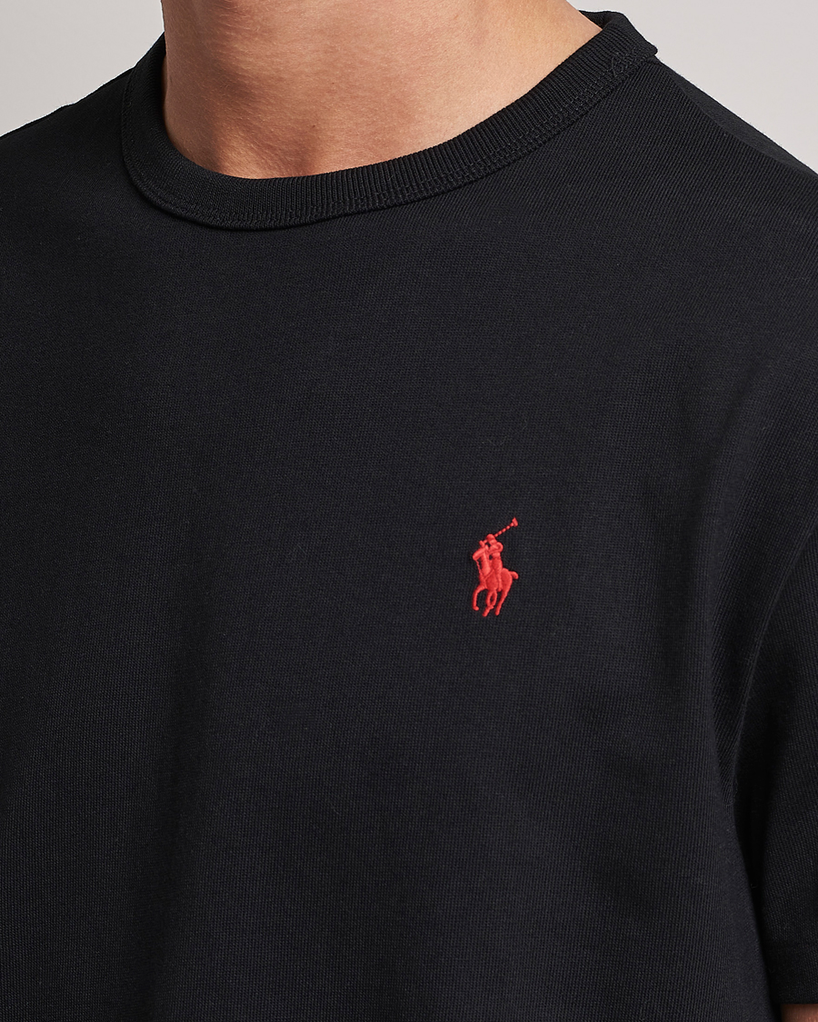 Heren | T-shirts | Polo Ralph Lauren | Heavyweight Crew Neck T-Shirt Black
