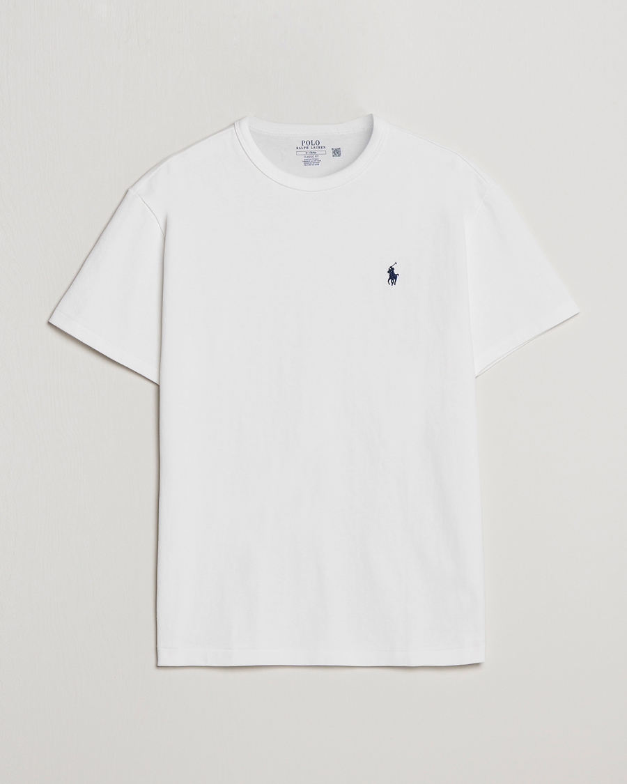 Heren | T-shirts | Polo Ralph Lauren | Heavyweight Crew Neck T-Shirt White