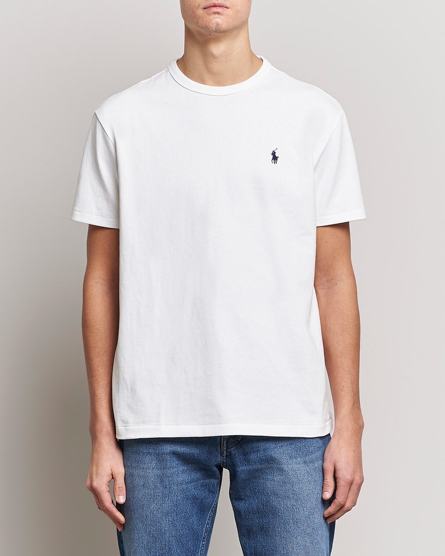 Heren | T-shirts | Polo Ralph Lauren | Heavyweight Crew Neck T-Shirt White