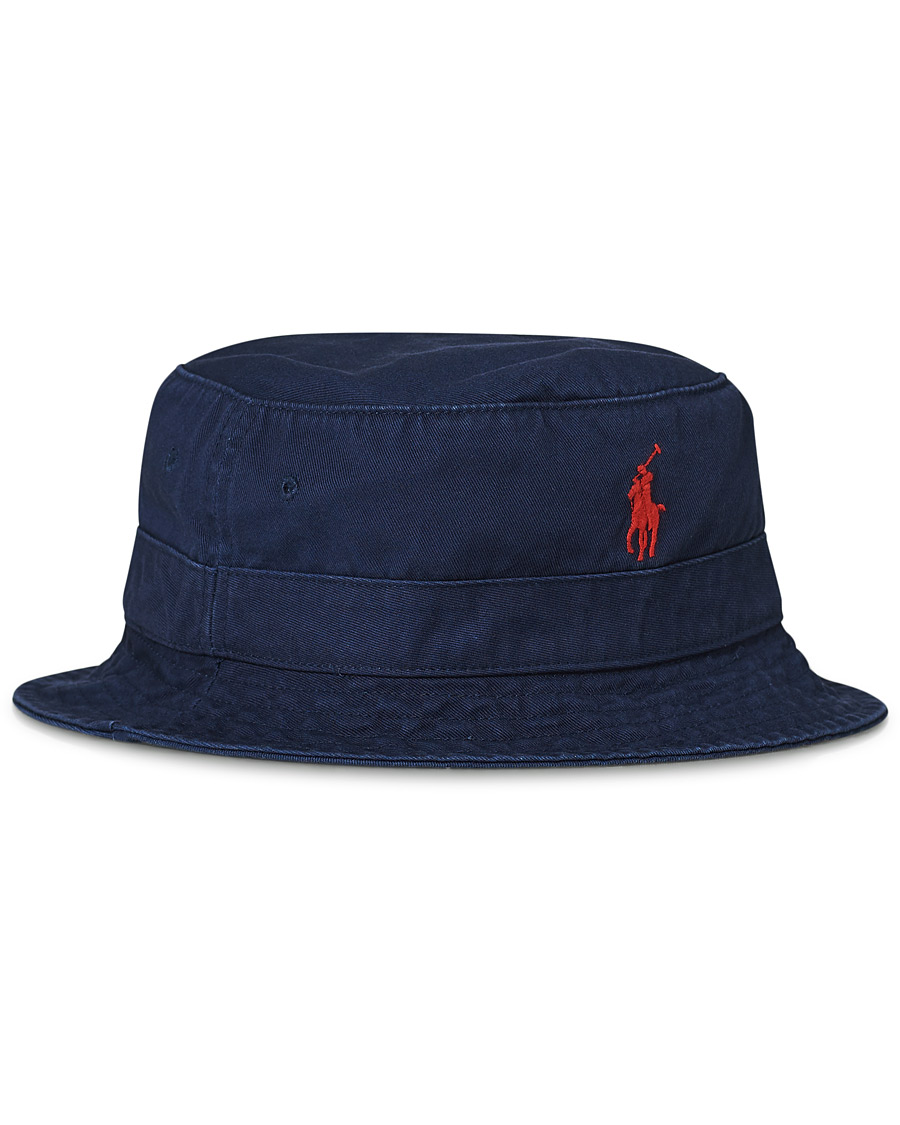 Homme | Polo Ralph Lauren Bucket Hat Navy | Polo Ralph Lauren | Bucket Hat Navy