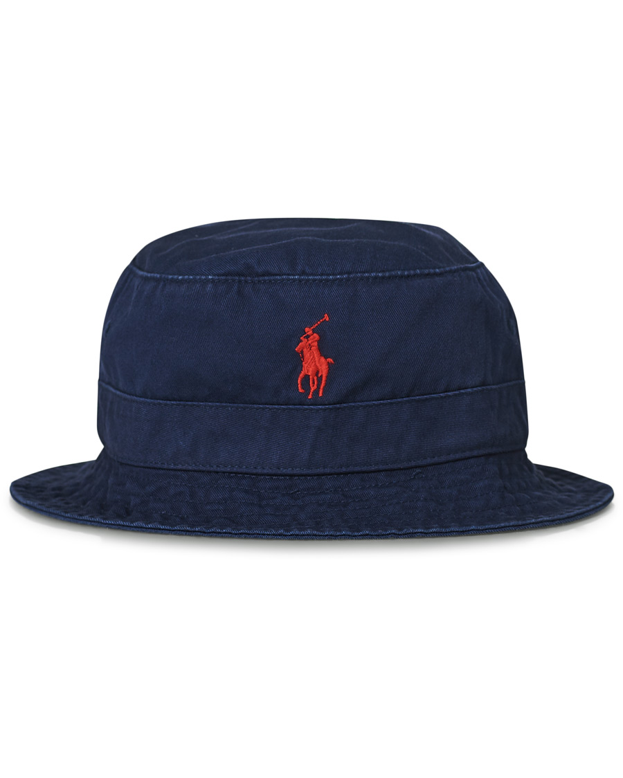 Homme | Polo Ralph Lauren Bucket Hat Navy | Polo Ralph Lauren | Bucket Hat Navy