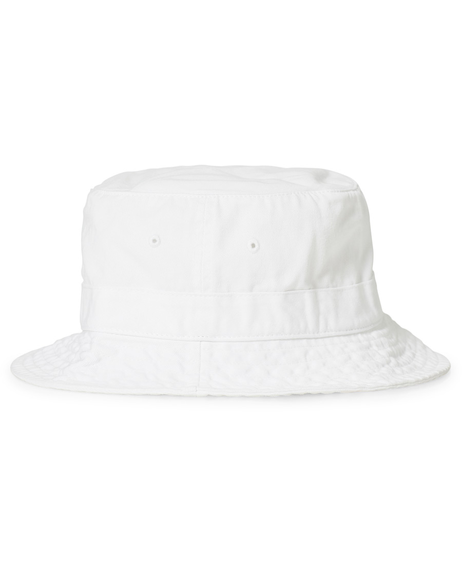 Homme | Polo Ralph Lauren Bucket Hat White | Polo Ralph Lauren | Bucket Hat White