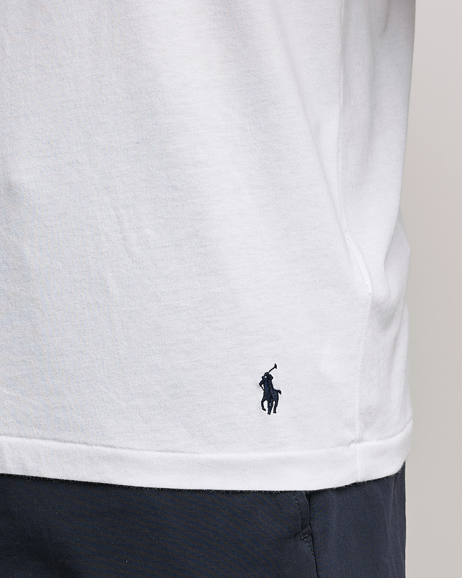 Homme | T-shirts | Polo Ralph Lauren | 3-Pack Crew Neck T-Shirt Navy/Charcoal Heather/White