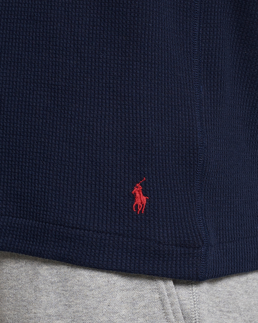 Homme | T-shirts | Polo Ralph Lauren | Waffle Long Sleeve Crew Neck Cruise Navy