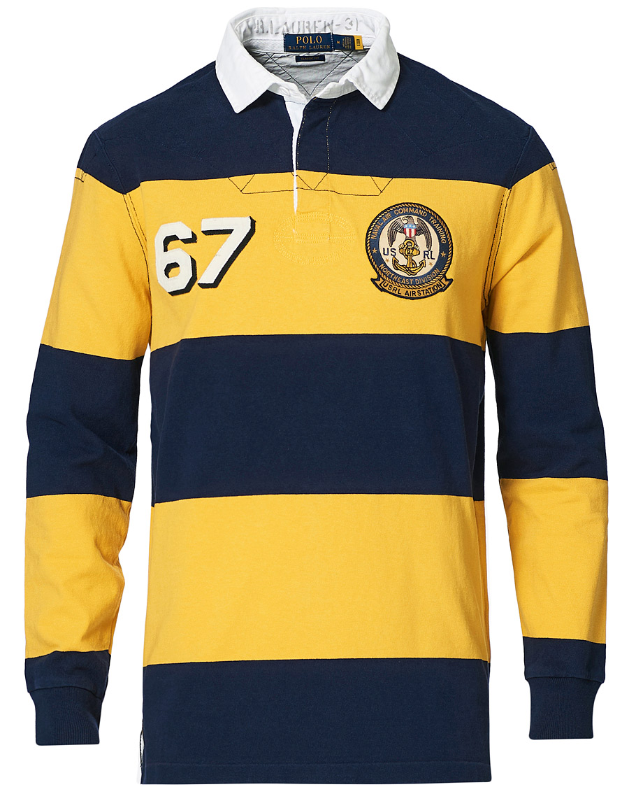 Homme | Pulls Et Tricots | Polo Ralph Lauren | Rugger Navy/Yellow