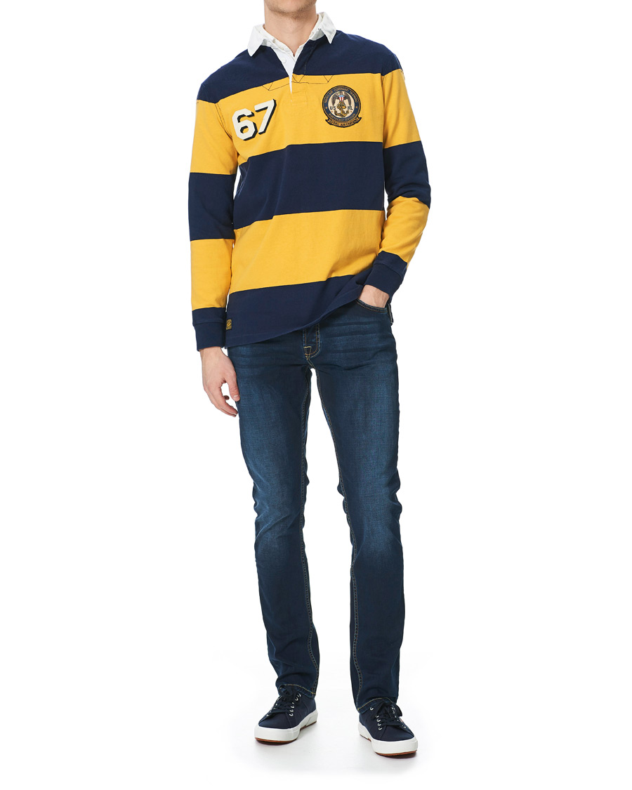 Homme | Pulls Et Tricots | Polo Ralph Lauren | Rugger Navy/Yellow