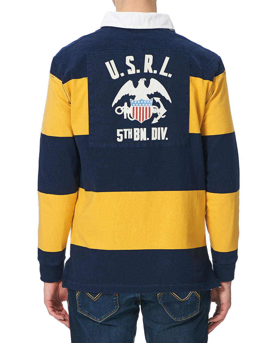 Homme | Pulls Et Tricots | Polo Ralph Lauren | Rugger Navy/Yellow
