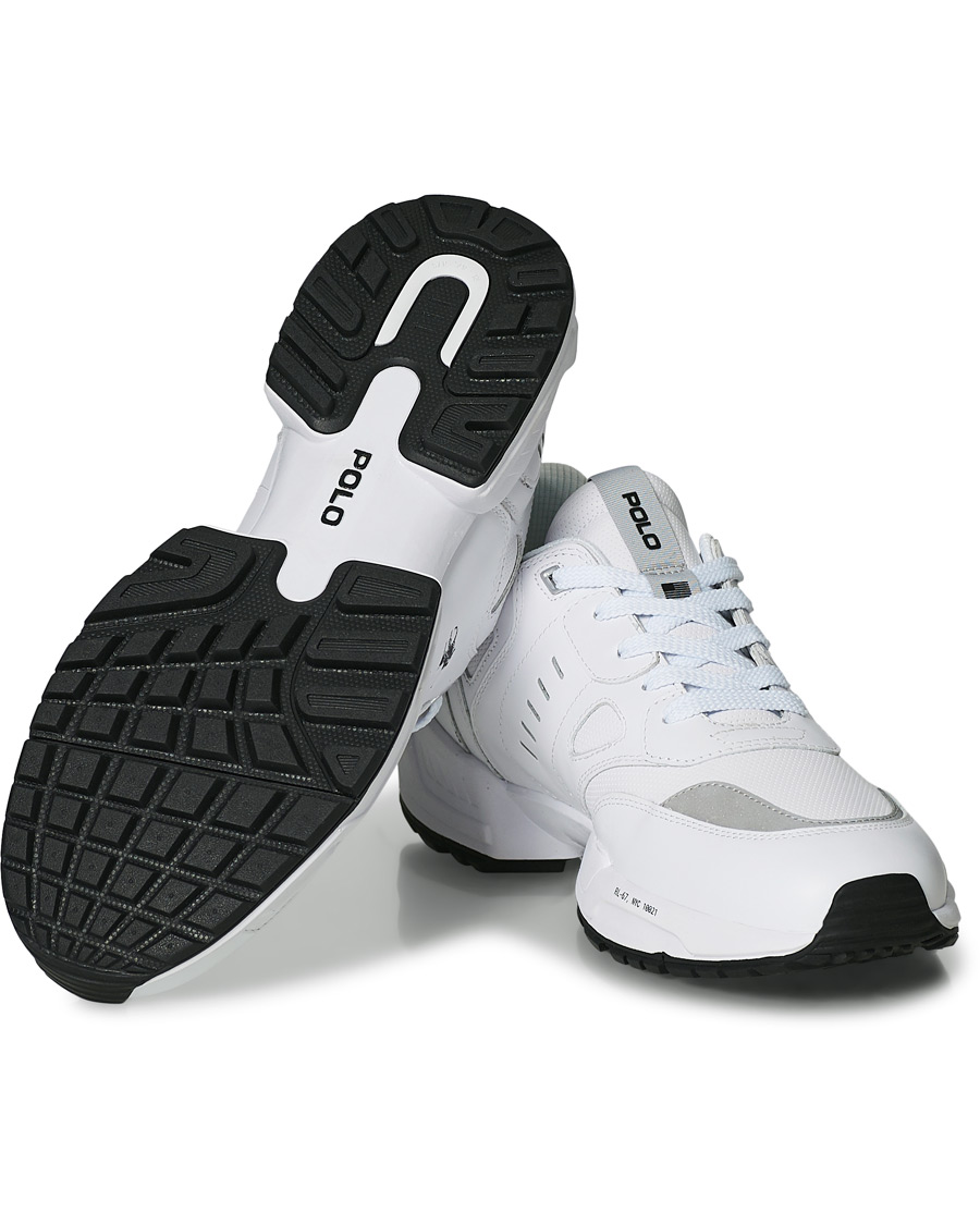 Homme | Polo Ralph Lauren Jogger Sneaker White | Polo Ralph Lauren | Jogger Sneaker White