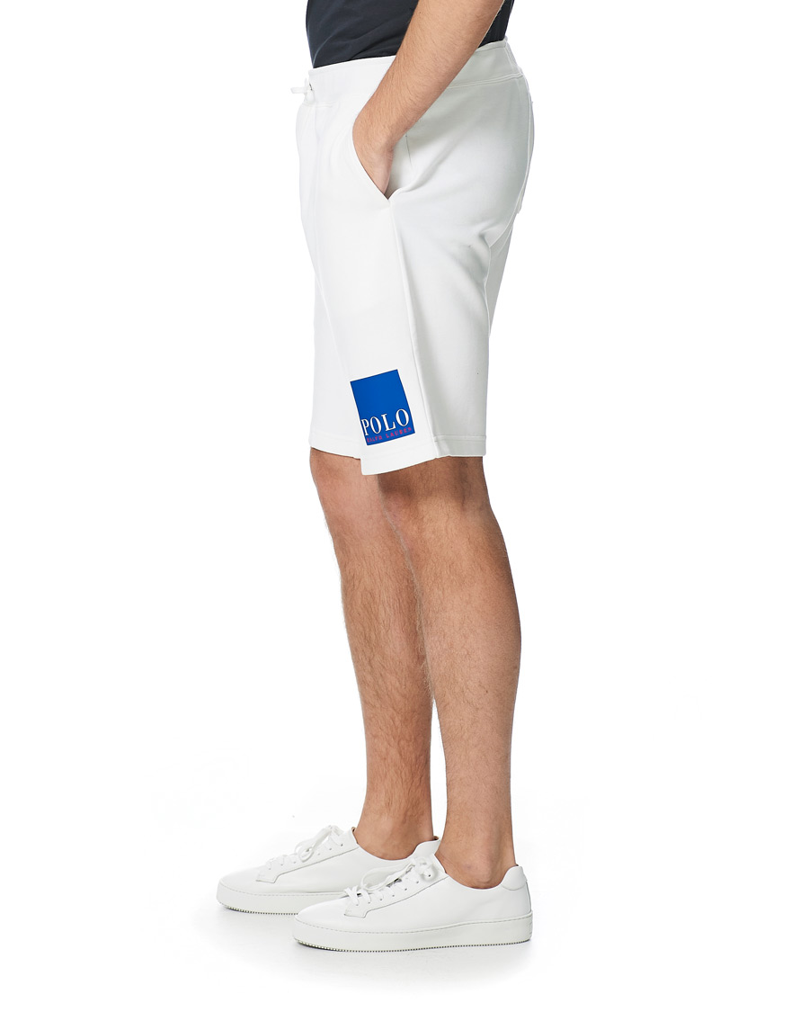 Homme | Shorts | Polo Ralph Lauren | Box Logo Sweatshorts White