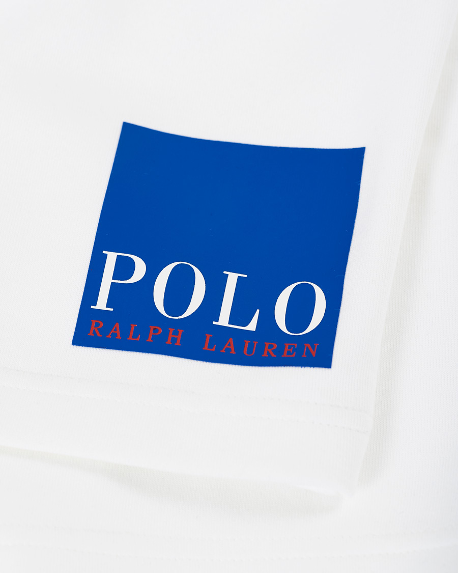 Homme | Shorts | Polo Ralph Lauren | Box Logo Sweatshorts White