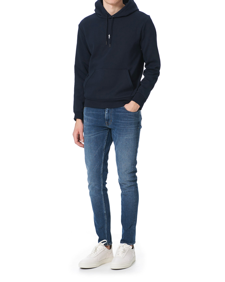 Homme | Pulls Et Tricots | Polo Ralph Lauren | Chest Logo Hoodie Aviator Navy
