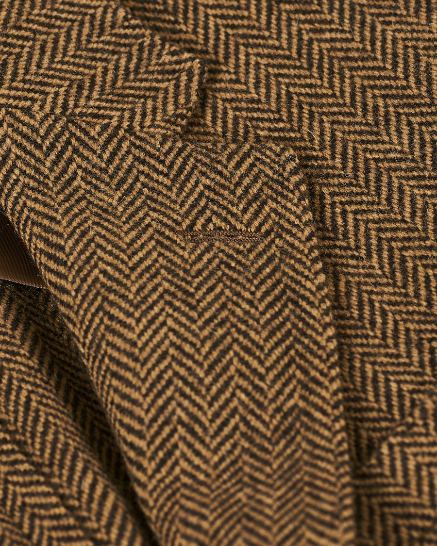 Homme | Blazers | Polo Ralph Lauren | Herringbone Blazer Brown