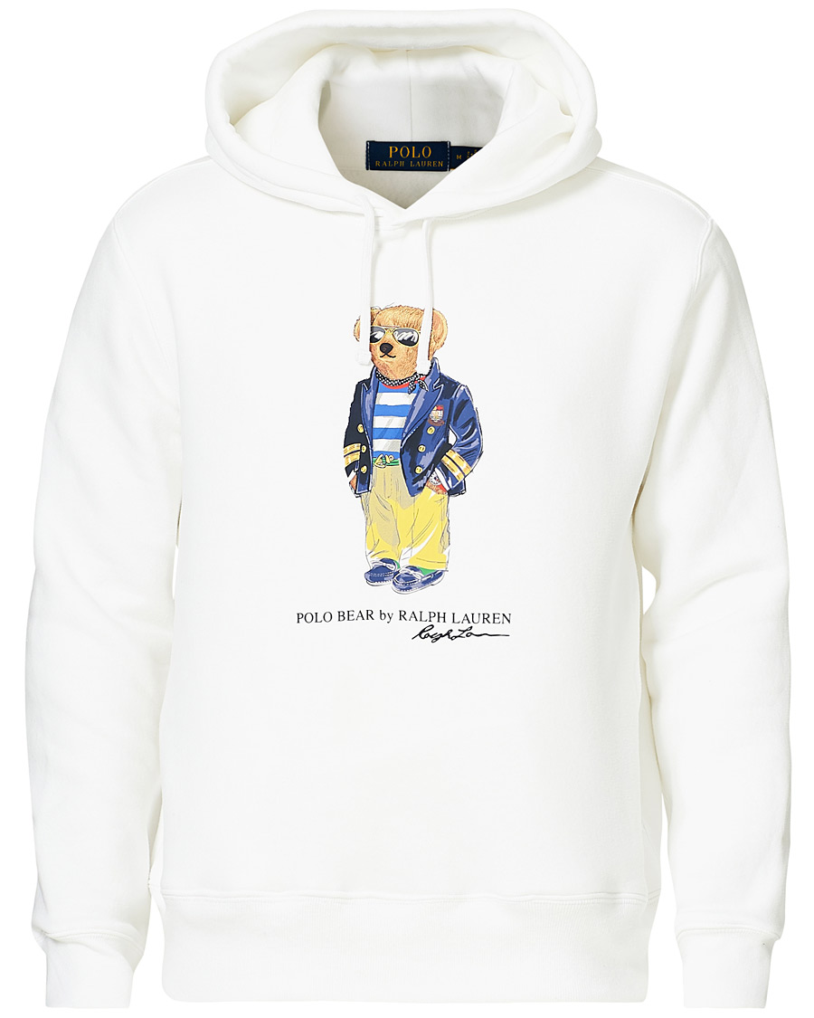 Homme | Pulls Et Tricots | Polo Ralph Lauren | Bear Hoodie White