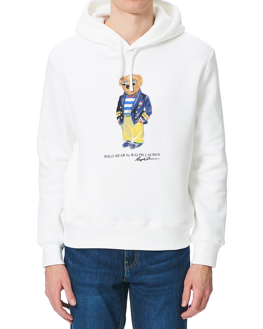 Homme | Pulls Et Tricots | Polo Ralph Lauren | Bear Hoodie White