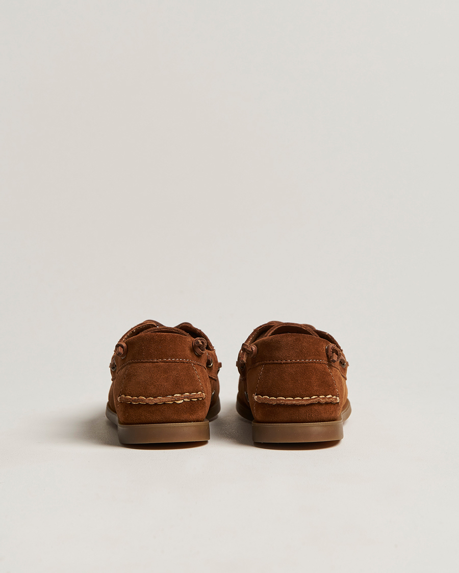Homme | Merton Suede Docksides New Pale Russet | Polo Ralph Lauren | Merton Suede Docksides New Pale Russet