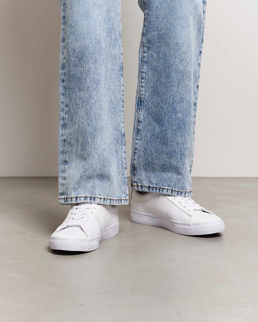 Heren | Sneakers | Polo Ralph Lauren | Sayer Canvas Sneaker White