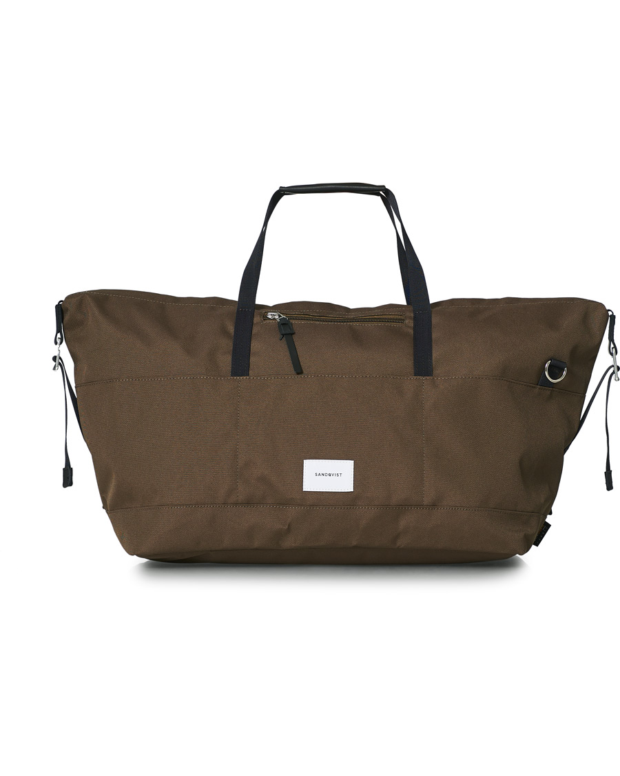 Homme | Sandqvist Milton Cordura Weekend Bag Olive | Sandqvist | Milton Cordura Weekend Bag Olive