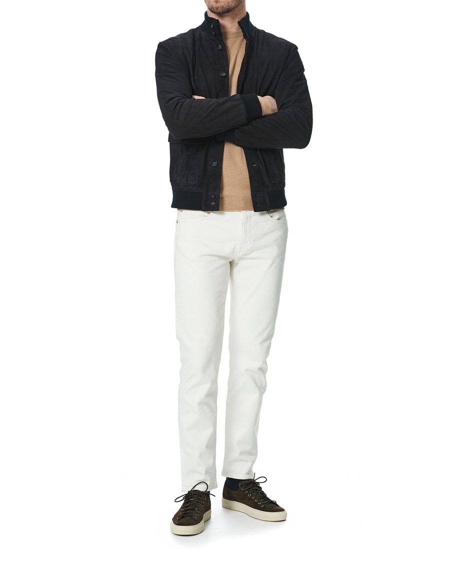 Homme | Manteaux Et Vestes | Valstar | Valstarino Suede Jacket Navy