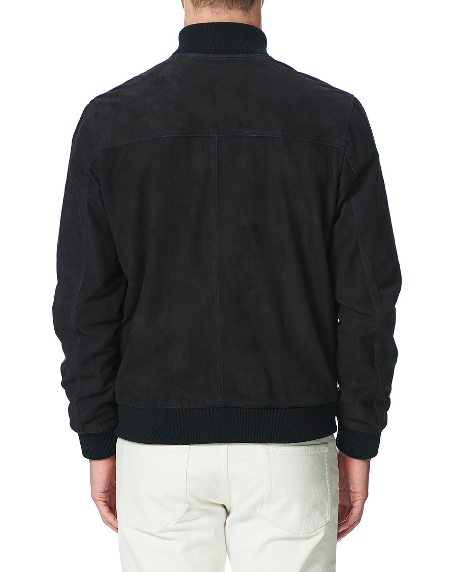 Homme | Manteaux Et Vestes | Valstar | Valstarino Suede Jacket Navy