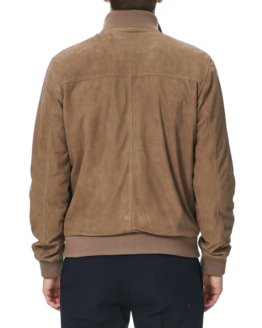 Homme | Manteaux Et Vestes | Valstar | Valstarino Suede Jacket Beige