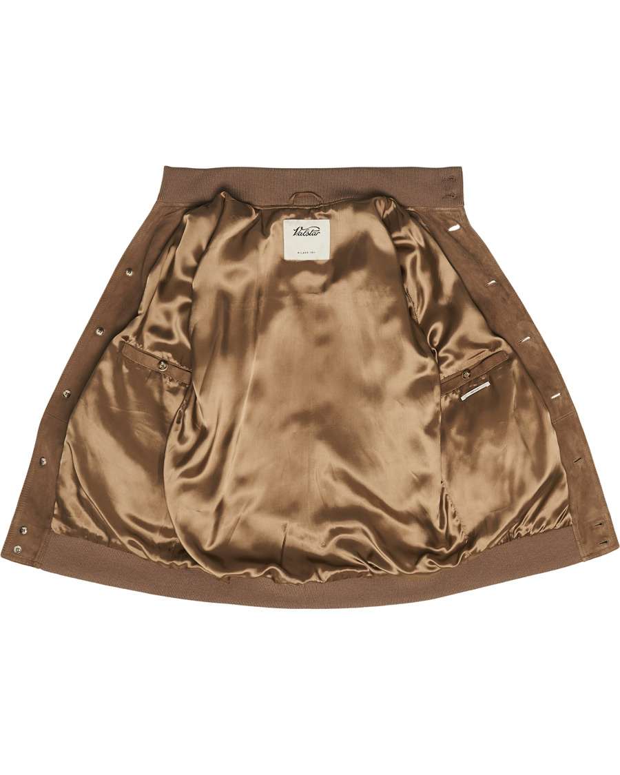 Homme | Manteaux Et Vestes | Valstar | Valstarino Suede Jacket Beige