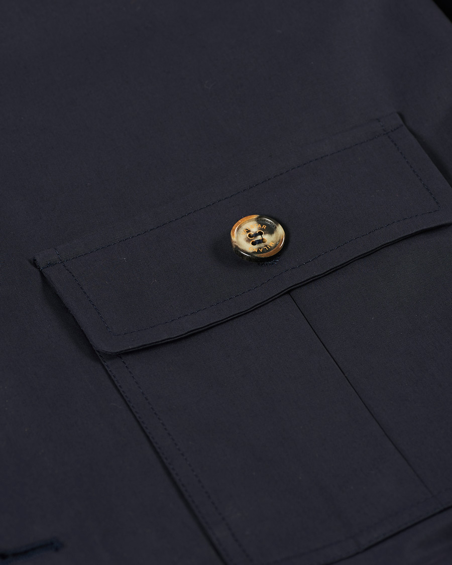 Homme | Manteaux Et Vestes | Valstar | Valstarino Water Repellent Cotton Jacket Navy