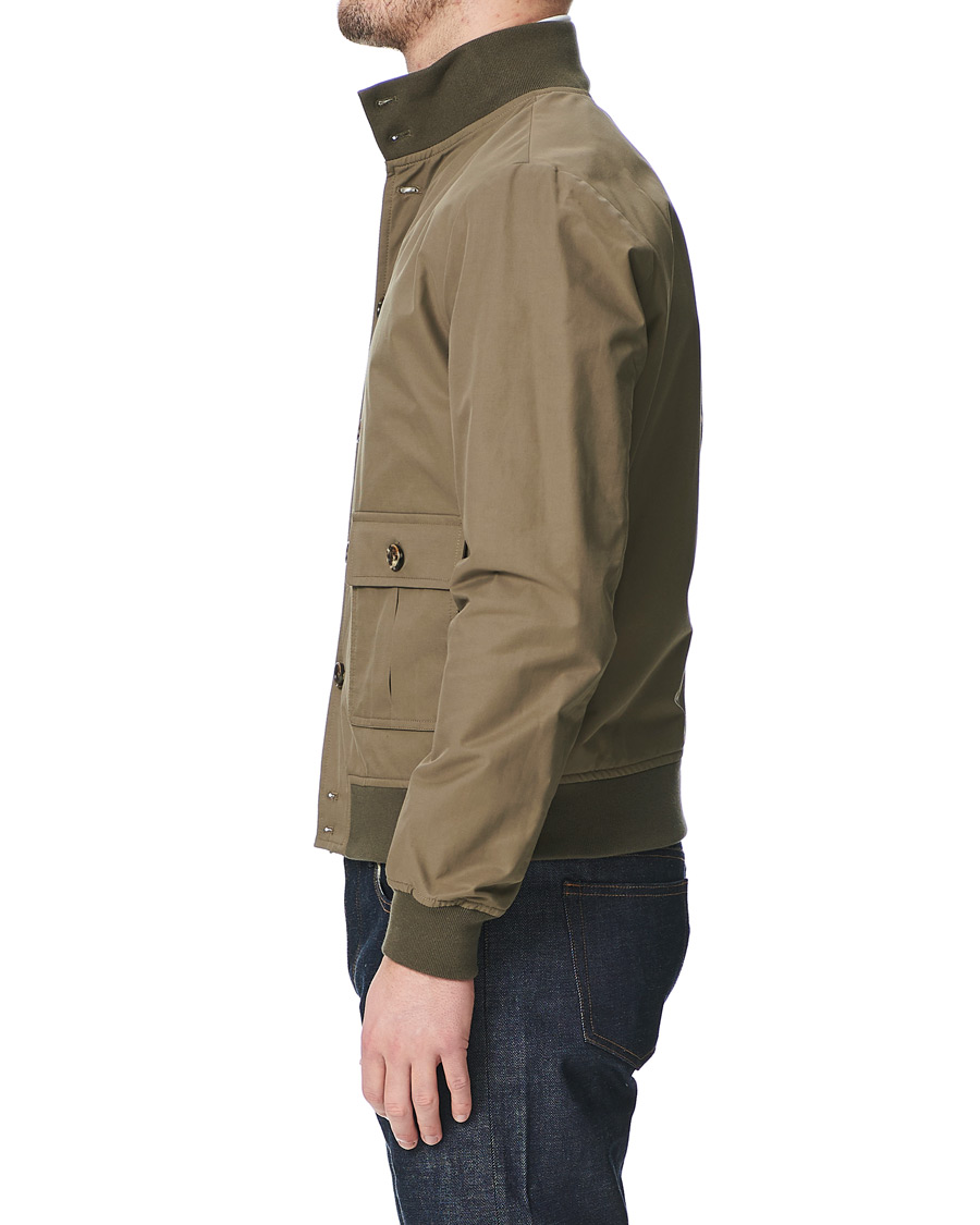 Homme | Manteaux Et Vestes | Valstar | Valstarino Water Repellent Cotton Jacket Olive