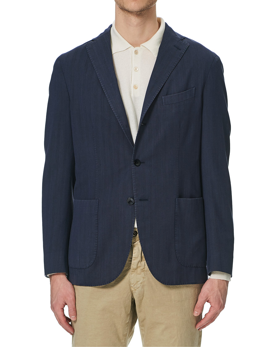 Homme | Blazers | Boglioli | K Jacket High Performance Blazer Navy