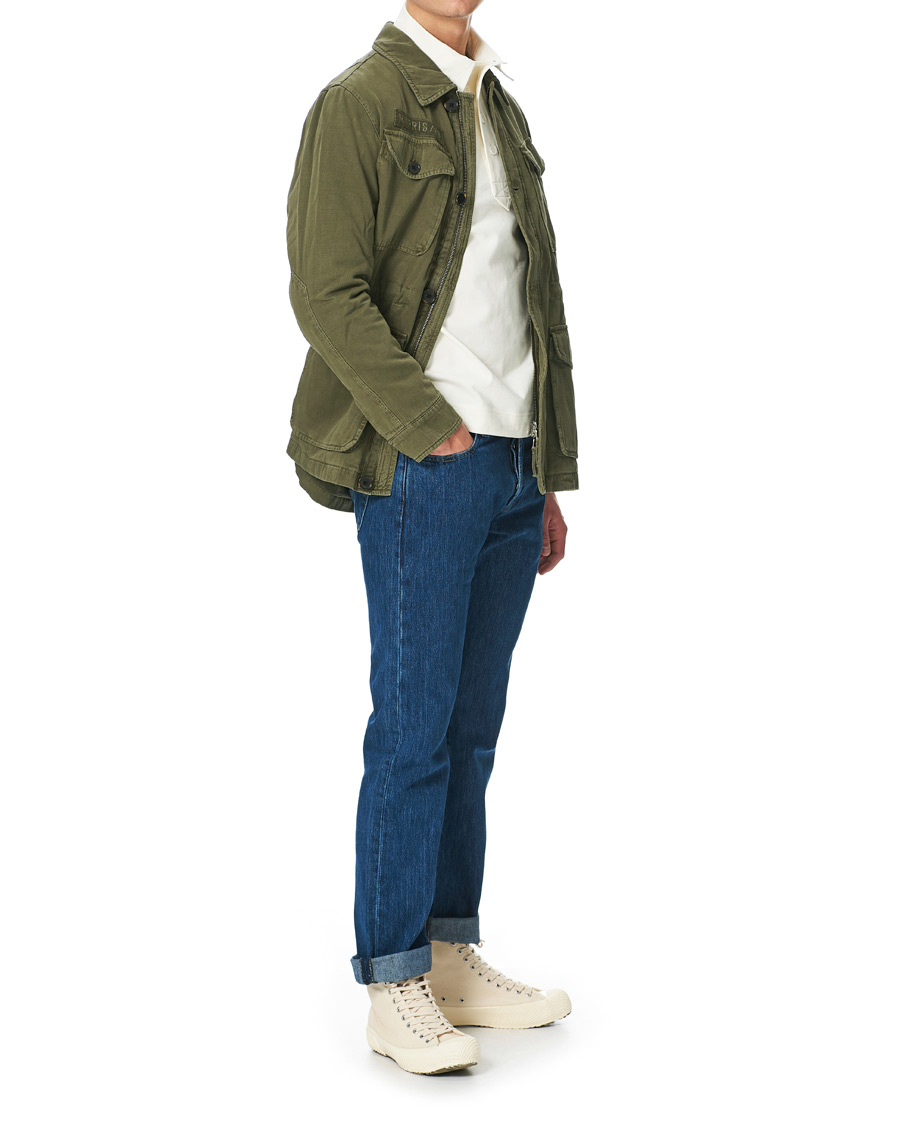 Heren | Superga Artifact MS Japanese Canvas High Sneaker White Mastice | Superga | Artifact MS Japanese Canvas High Sneaker White Mastice