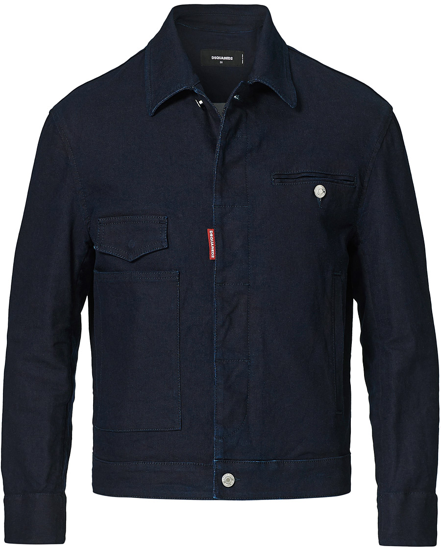 Heren | Jassen | Dsquared2 | Aviator Jacket Blue