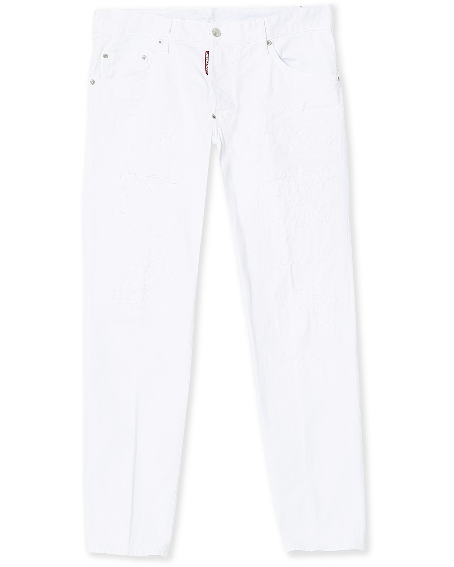 Homme | Jeans | Dsquared2 | Skater Jeans White