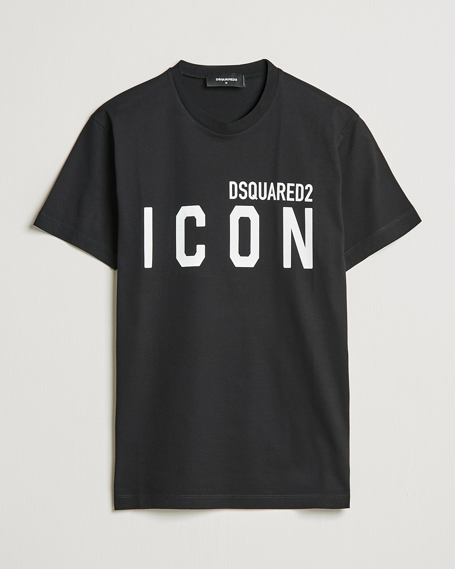 Homme | T-shirts | Dsquared2 | Icon Logo Tee Black