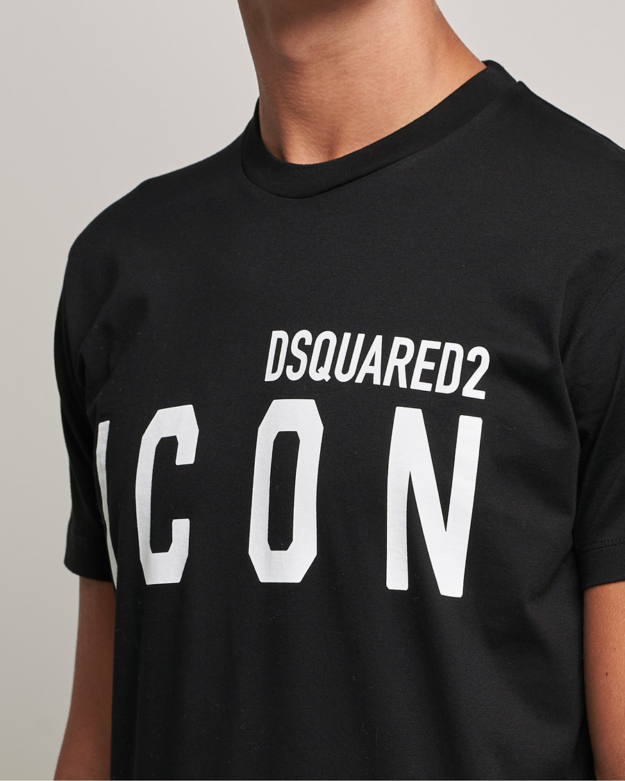 Homme | T-shirts | Dsquared2 | Icon Logo Tee Black