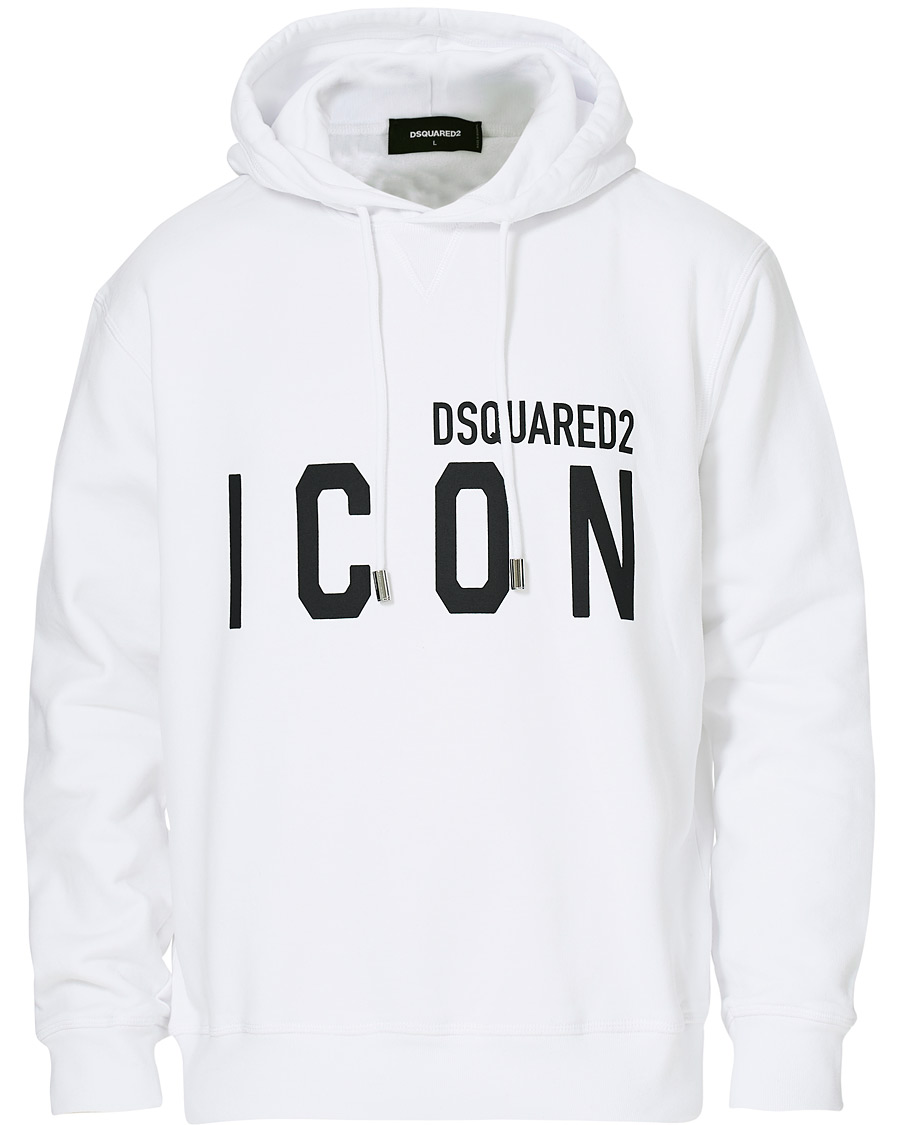 Homme | Pulls Et Tricots | Dsquared2 | Icon Hoodie White