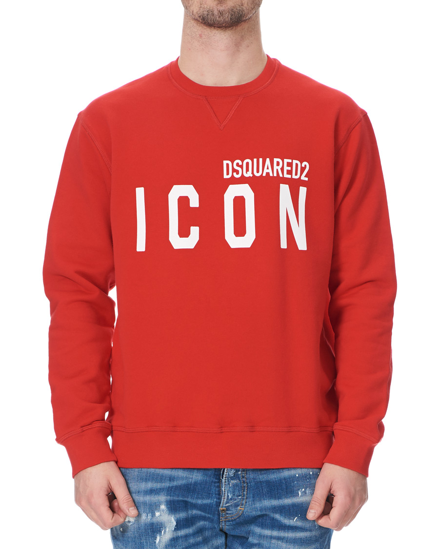 Homme | Pulls Et Tricots | Dsquared2 | Icon Sweatshirt Red