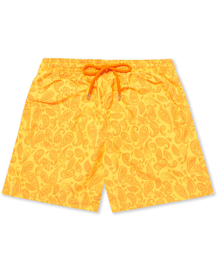 Homme | Maillots De Bain | Vilebrequin | Moorea Swim Shorts Yellow