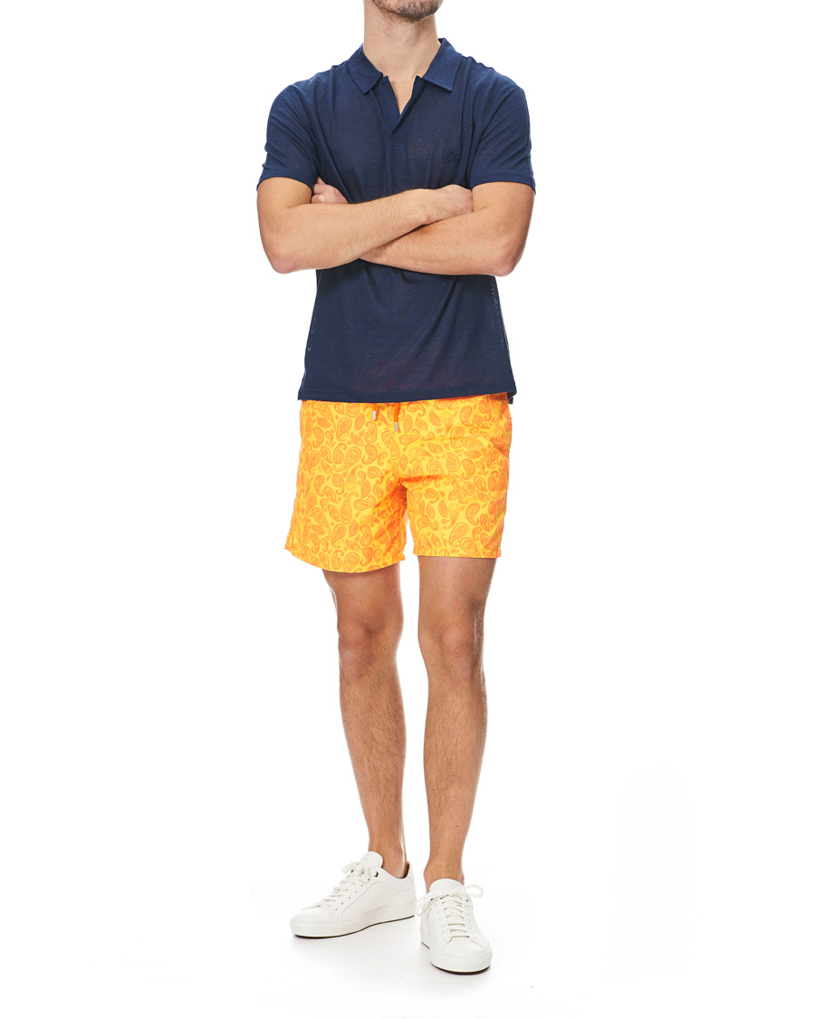 Homme | Maillots De Bain | Vilebrequin | Moorea Swim Shorts Yellow