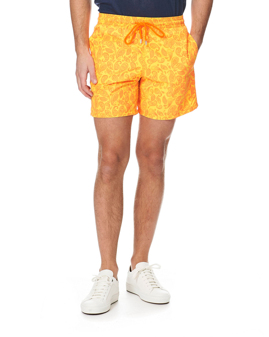 Homme | Maillots De Bain | Vilebrequin | Moorea Swim Shorts Yellow