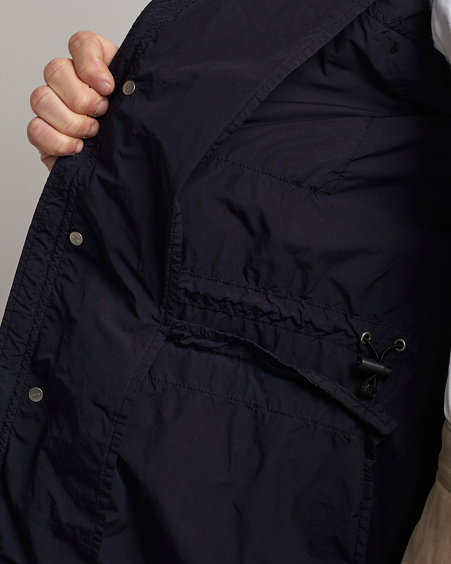 Homme | Manteaux Et Vestes | Aspesi | Giubotto Garment Dyed Field Jacket Navy