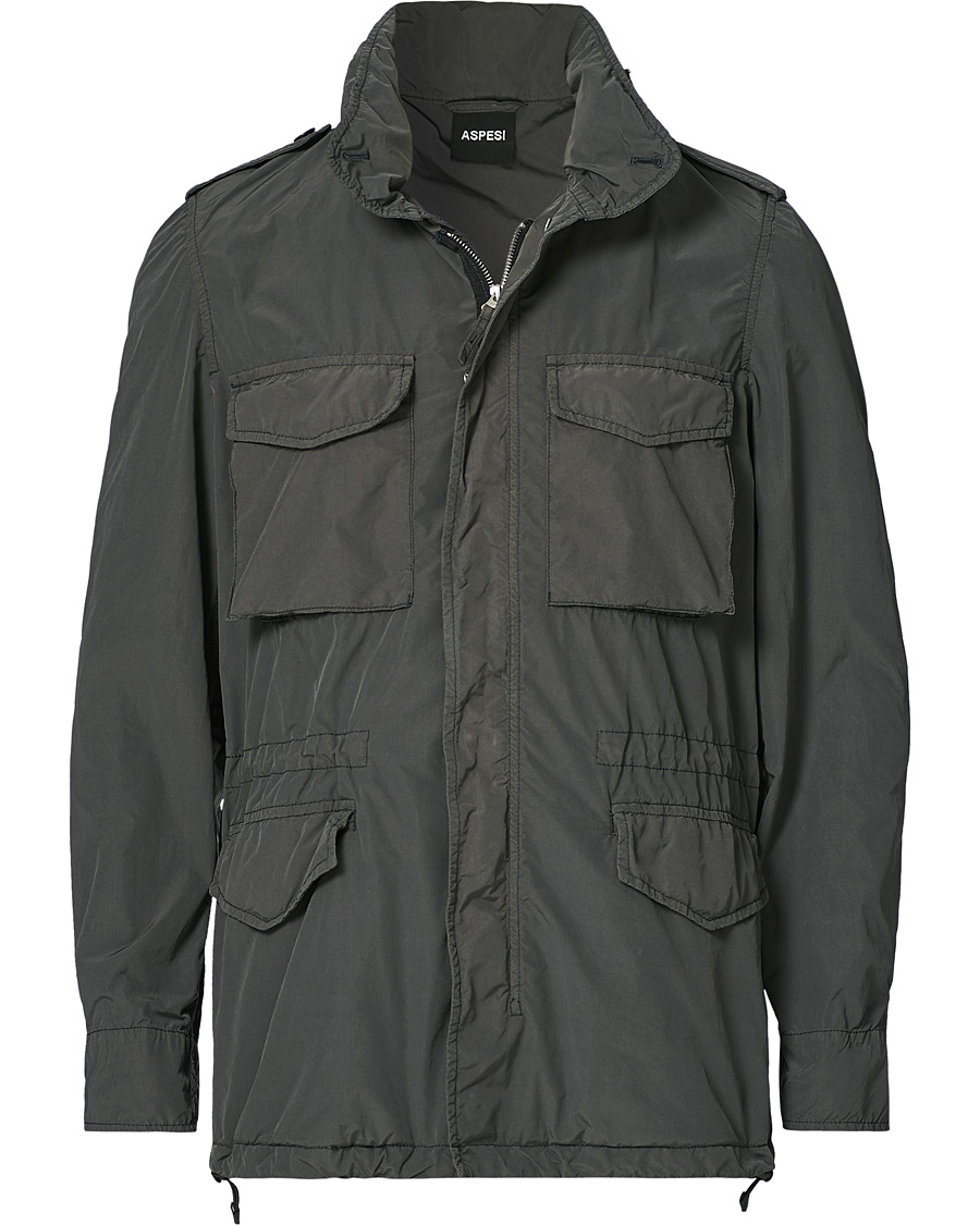 Heren | Jassen | Aspesi | M65 Replica Field Jacket Dark Grey