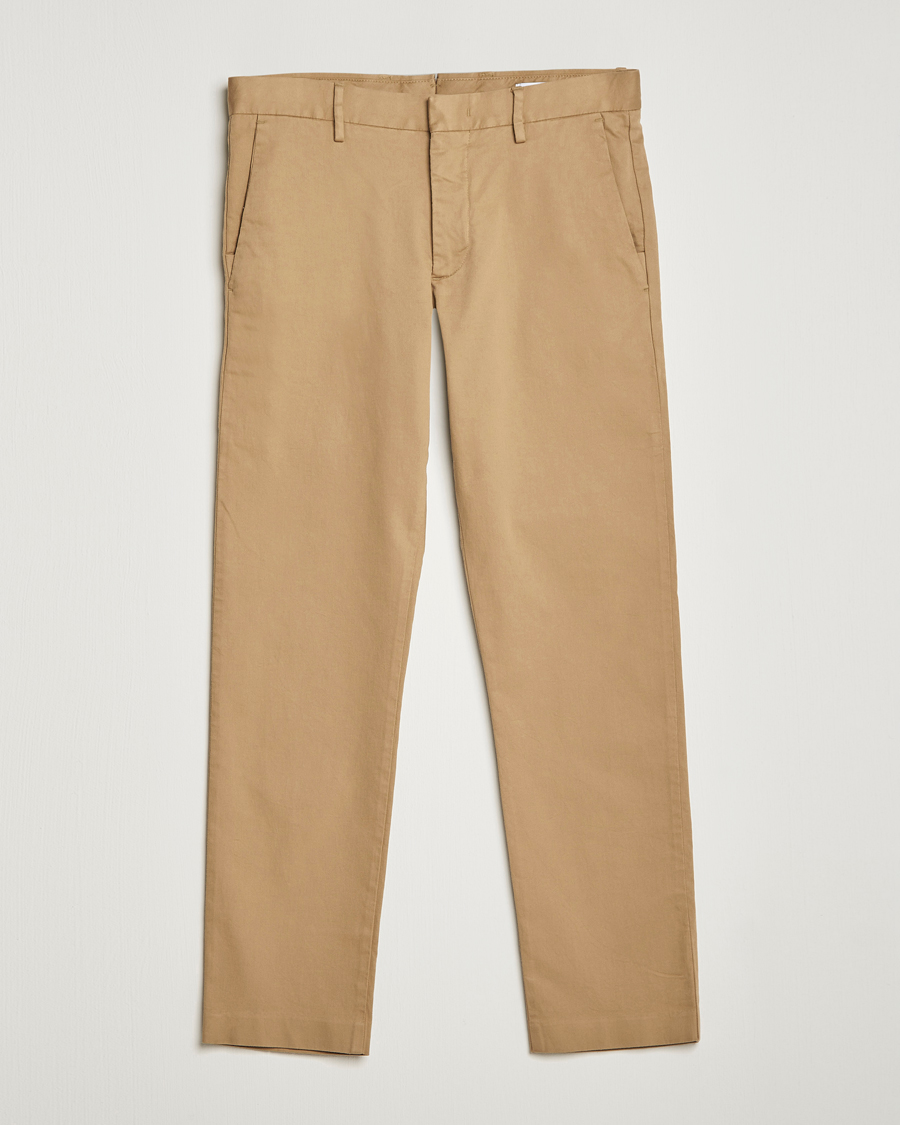 Homme | Pantalons | NN07 | Theo Regular Fit Stretch Chinos Khaki