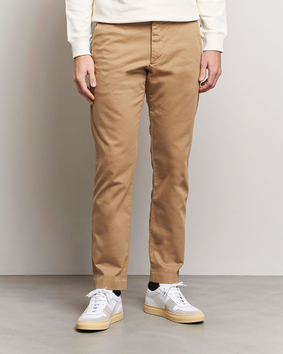 Homme | Pantalons | NN07 | Theo Regular Fit Stretch Chinos Khaki